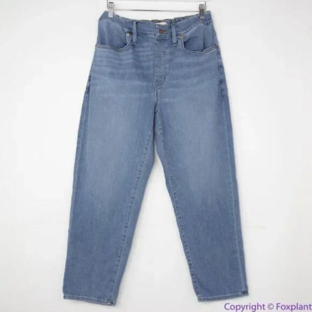 NEW Madewell Pull-On Jeans in Keefe Wash, NA951, 26 - Picture 3 of 14